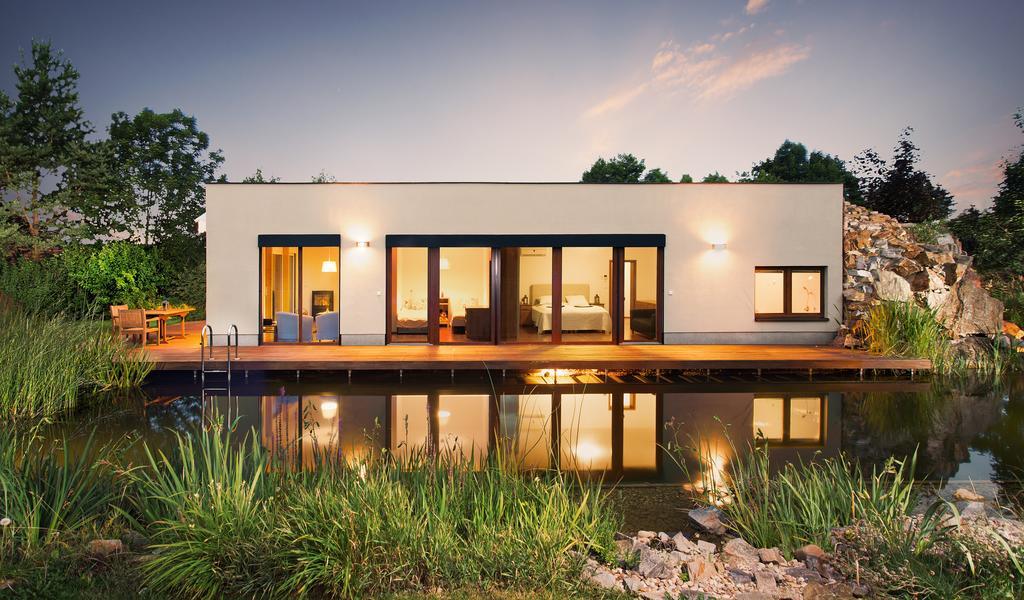 Luxusní prázdninový dům Rosice Exterior foto